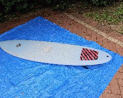 Element Midlength Rounded Pin 7' 10" surfing longboards (7' and over)