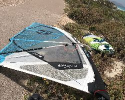 Goya Banzai Pro Powerwave 4 Batten 5.7M2 5.7 metre windsurfing sail