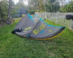 Duotone Evo Dlab 11 metre kiteboarding kite