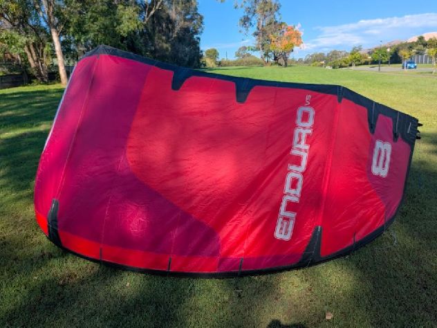 2025 Ozone Enduro V5 Red - 8 metre