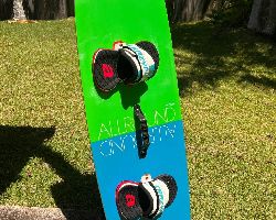 CrazyFly Allround 145 cm kitesurfing twintip