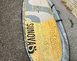 Sunova Sunova Speeed 8’2” X 103L Surf Sup 27 inches 8' 2" stand up paddle wave & cruising board