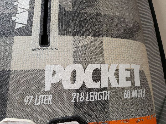 2020 Tabou Pocket - 218 cm, 97 litres