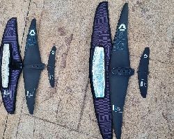 Duotone Carve3.0 800 / Glide 2 900 / Fuselage 3B foiling foils complete