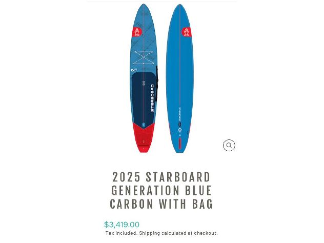 2026 Starboard Generation - 14' 0", 28 inches