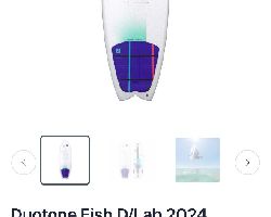 Duotone Fish Dlab 5' 1" kitesurfing surfboard