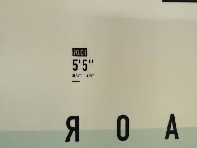 2024  Core Roamer 5'5" Wing Board - 5' 5", 90 Litres