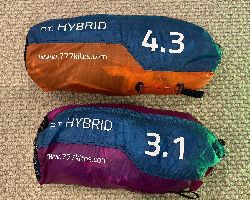  777 Hybrid Parawing foiling all foiling