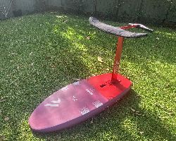 Fanatic Sky Wing 5’2” & Axis Foil 85 Litres 5' 2" foiling wind wing foilboard