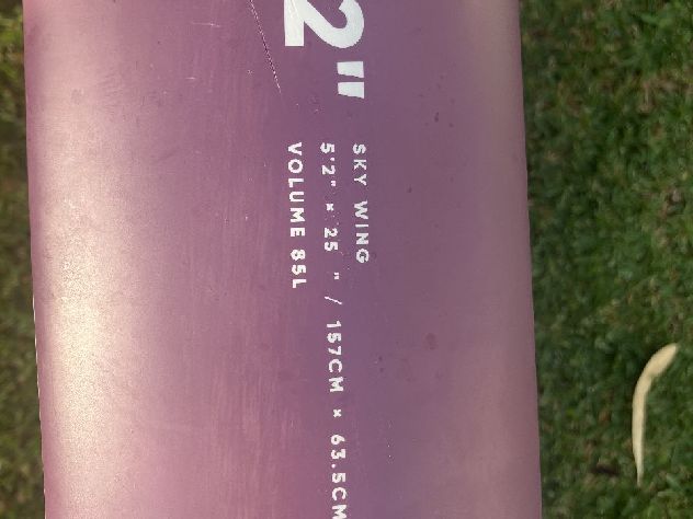 2021 Fanatic Sky Wing 5’2” & Axis Foil - 5' 2", 85 Litres