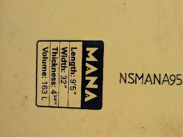 Naish Mana - 9' 5", 32 inches