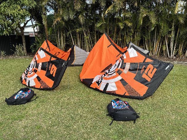 2018 Ozone Enduro V2 12 M & 9M + Contact V4 Bar