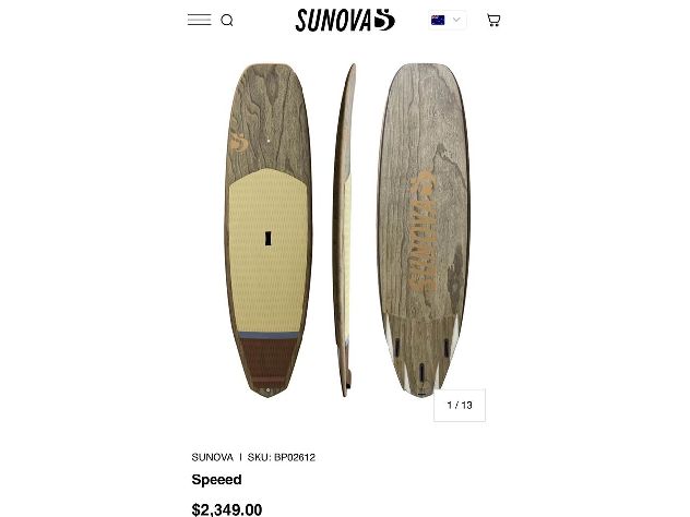 2026 Sunova Speed - 9' 5", 31 inches