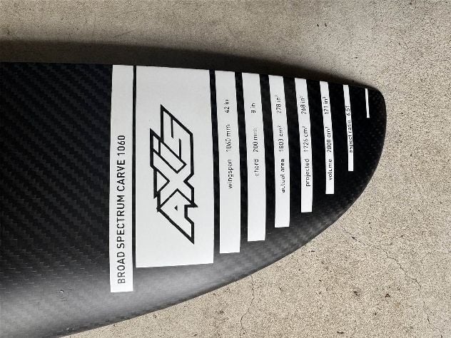 Axis Bsc Foil + Fuselage + Stabiliser - 1060 cm