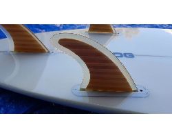 Hog Custom Thruster Performance Square Tail 5' 10" surfing shortboards (under 7')