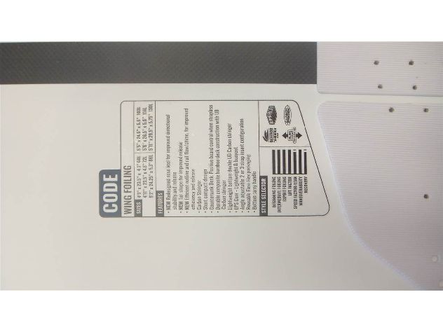 2023 Cabrinha Cabrinha Code 5'11   130 Liters - 5' 11", 130 Litres