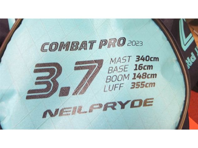 2023 Neil Pryde Neil Pryde Combat Pro 3.7  2023 - 3.7 cm, 3.7 metre