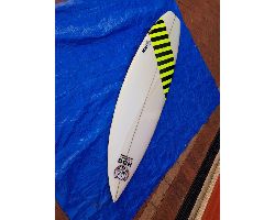 Hog Custom With Free Accessories Square Tail Thruster 6' 2" surfing shortboards (under 7')