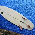 Hog Custom With Free Accessories Square Tail Thruster - 6' 2