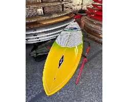 F-One Anakoa Full Bamboo 29.5 inches 8' 10" stand up paddle wave & cruising board