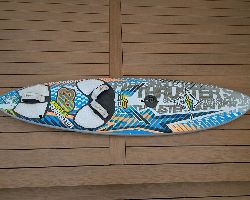JP Australia Single Thruster Pro 82 litre 228 cm windsurfing board