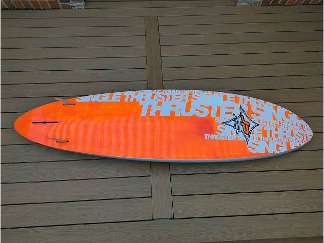 2013 JP Australia Single Thruster Pro - 228 cm, 82 litres