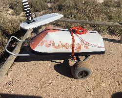  Tow Boogie 130 cm foiling all foiling