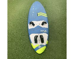 Tribal Libero  With A  New 36.5 Cm  G10 Fin 108 litre windsurfing board
