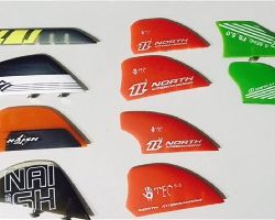 Naish And North Twin Tip Fins kitesurfing accessorie