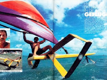 Rewind 30 years, and windsurfers were foiling! - Windsurfing News