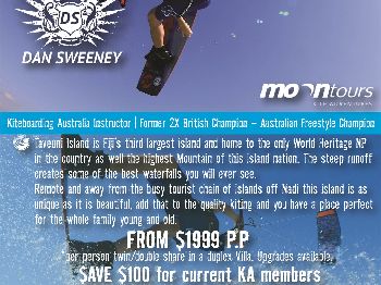 Pro Camp in Fiji with Dan Sweeney - Kitesurfing News