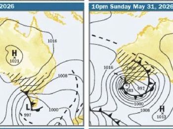 Bass Strait: Cold Fronts Shut Weekend Windows