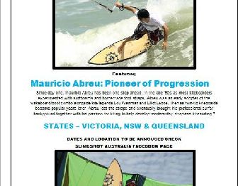 Pro Kitesurfer Mauricio Abreu is coming to a beach near you. - Kitesurfing News